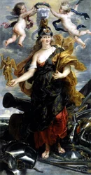 Retrato de María de Médicis como reina triunfante o Retrato de María de Médicis como Bellona